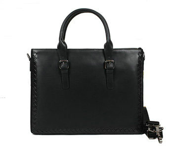 Bottega Veneta intrecciato VN briefcase 86011 black - Click Image to Close